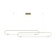 kelvo® GLOW 61665 Μοντέρνο Κρεμαστό Φωτιστικό Οροφής LED 28W 2800lm 360° AC 220-240V IP20 Ρυθμιζόμενο Λευκό CCT με Χειριστήριο από 2700K έως 6000K Dimmable - Lumileds SMD Chip - Χρυσό Πλατίνα & Λευκό Νήμα - Μ160 x Π3 x Υ25cm - 3 Χρόνια Εγγύηση kelvo® GLOW 61665 Μοντέρνο Κρεμαστό Φωτιστικό Οροφής LED 28W 2800lm 360° AC 220-240V IP20 Ρυθμιζόμενο Λευκό CCT με Χειριστήριο από 2700K έως 6000K Dimmable - Lumileds SMD Chip - Χρυσό Πλατίνα & Λευκό Νήμα - Μ160 x Π3 x Υ25cm - 3 Χρόνια Εγγύηση
