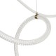 kelvo® GLOW 61669 Μοντέρνο Κρεμαστό Φωτιστικό Οροφής LED 105W 10500lm 360° AC 220-240V IP20 Ρυθμιζόμενο Λευκό CCT με Χειριστήριο από 2700K έως 6000K Dimmable - Lumileds SMD Chip - Χρυσό Πλατίνα & Λευκό Νήμα - Μ300 x Π300 x Υ120cm - 3 Χρόνια Εγγύηση kelvo® GLOW 61669 Μοντέρνο Κρεμαστό Φωτιστικό Οροφής LED 105W 10500lm 360° AC 220-240V IP20 Ρυθμιζόμενο Λευκό CCT με Χειριστήριο από 2700K έως 6000K Dimmable - Lumileds SMD Chip - Χρυσό Πλατίνα & Λευκό Νήμα - Μ300 x Π300 x Υ120cm - 3 Χρόνια Εγγύηση