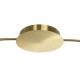 kelvo® GLOW 61674 Μοντέρνο Φωτιστικό Οροφής LED 65W 6500lm 360° AC 220-240V IP20 Ρυθμιζόμενο Λευκό CCT με Χειριστήριο από 2700K έως 6000K Dimmable - Lumileds SMD Chip - Χρυσό Πλατίνα & Λευκό Νήμα - Μ100 x Π100 x Υ30cm - 3 Χρόνια Εγγύηση kelvo® GLOW 61674 Μοντέρνο Φωτιστικό Οροφής LED 65W 6500lm 360° AC 220-240V IP20 Ρυθμιζόμενο Λευκό CCT με Χειριστήριο από 2700K έως 6000K Dimmable - Lumileds SMD Chip - Χρυσό Πλατίνα & Λευκό Νήμα - Μ100 x Π100 x Υ30cm - 3 Χρόνια Εγγύηση