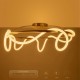 kelvo® GLOW 61674 Μοντέρνο Φωτιστικό Οροφής LED 65W 6500lm 360° AC 220-240V IP20 Ρυθμιζόμενο Λευκό CCT με Χειριστήριο από 2700K έως 6000K Dimmable - Lumileds SMD Chip - Χρυσό Πλατίνα & Λευκό Νήμα - Μ100 x Π100 x Υ30cm - 3 Χρόνια Εγγύηση kelvo® GLOW 61674 Μοντέρνο Φωτιστικό Οροφής LED 65W 6500lm 360° AC 220-240V IP20 Ρυθμιζόμενο Λευκό CCT με Χειριστήριο από 2700K έως 6000K Dimmable - Lumileds SMD Chip - Χρυσό Πλατίνα & Λευκό Νήμα - Μ100 x Π100 x Υ30cm - 3 Χρόνια Εγγύηση