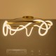 kelvo® GLOW 61674 Μοντέρνο Φωτιστικό Οροφής LED 65W 6500lm 360° AC 220-240V IP20 Ρυθμιζόμενο Λευκό CCT με Χειριστήριο από 2700K έως 6000K Dimmable - Lumileds SMD Chip - Χρυσό Πλατίνα & Λευκό Νήμα - Μ100 x Π100 x Υ30cm - 3 Χρόνια Εγγύηση kelvo® GLOW 61674 Μοντέρνο Φωτιστικό Οροφής LED 65W 6500lm 360° AC 220-240V IP20 Ρυθμιζόμενο Λευκό CCT με Χειριστήριο από 2700K έως 6000K Dimmable - Lumileds SMD Chip - Χρυσό Πλατίνα & Λευκό Νήμα - Μ100 x Π100 x Υ30cm - 3 Χρόνια Εγγύηση