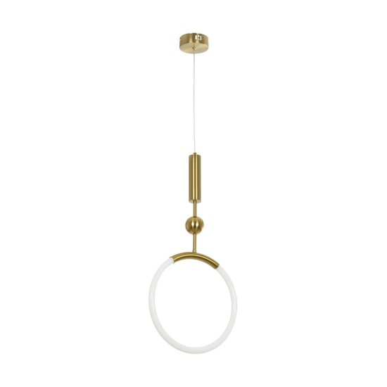 kelvo® GLOW 61678 Μοντέρνο Κρεμαστό Φωτιστικό Οροφής LED 18W 1800lm 360° AC 220-240V IP20 Ρυθμιζόμενο Λευκό CCT με On/Off 2700K/4500K/6000K - Lumileds SMD Chip - Χρυσό Πλατίνα & Λευκό Νήμα - Μ30 x Π30 x Υ65cm - 3 Χρόνια Εγγύηση kelvo® GLOW 61678 Μοντέρνο Κρεμαστό Φωτιστικό Οροφής LED 18W 1800lm 360° AC 220-240V IP20 Ρυθμιζόμενο Λευκό CCT με On/Off 2700K/4500K/6000K - Lumileds SMD Chip - Χρυσό Πλατίνα & Λευκό Νήμα - Μ30 x Π30 x Υ65cm - 3 Χρόνια Εγγύηση