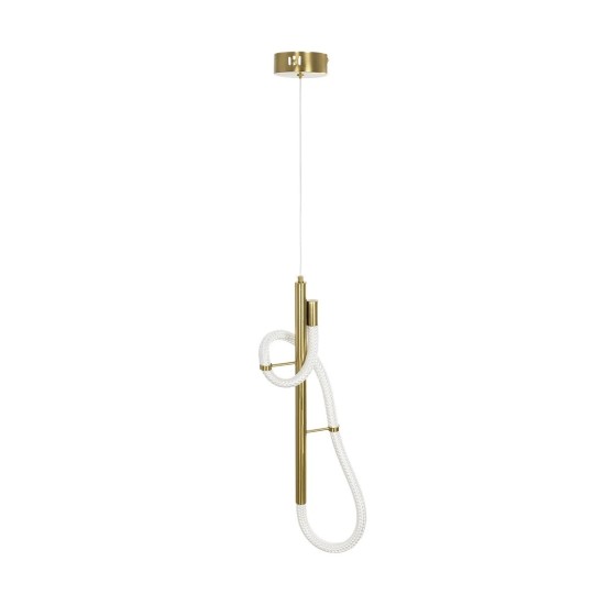 kelvo® GLOW 61680 Μοντέρνο Κρεμαστό Φωτιστικό Οροφής LED 24W 2400lm 360° AC 220-240V IP20 Ρυθμιζόμενο Λευκό CCT με On/Off 2700K/4500K/6000K - Lumileds SMD Chip - Χρυσό Πλατίνα & Λευκό Νήμα - Μ30 x Π30 x Υ66cm - 3 Χρόνια Εγγύηση kelvo® GLOW 61680 Μοντέρνο Κρεμαστό Φωτιστικό Οροφής LED 24W 2400lm 360° AC 220-240V IP20 Ρυθμιζόμενο Λευκό CCT με On/Off 2700K/4500K/6000K - Lumileds SMD Chip - Χρυσό Πλατίνα & Λευκό Νήμα - Μ30 x Π30 x Υ66cm - 3 Χρόνια Εγγύηση