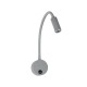 GloboStar® GOOSE 61689 Φωτιστικό Τοίχου - Απλίκα LED 3W 300lm 36° AC 220-240V IP20 - Reading Light - Θερμό Λευκό 2700K Γκρι Αλουμίνιο - Μ6.5 x Π22.5 x Υ23cm - 5 Xρόνια Εγγύηση GloboStar® GOOSE 61689 Φωτιστικό Τοίχου - Απλίκα LED 3W 300lm 36° AC 220-240V IP20 - Reading Light - Θερμό Λευκό 2700K Γκρι Αλουμίνιο - Μ6.5 x Π22.5 x Υ23cm - 5 Xρόνια Εγγύηση