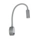 GloboStar® GOOSE 61689 Φωτιστικό Τοίχου - Απλίκα LED 3W 300lm 36° AC 220-240V IP20 - Reading Light - Θερμό Λευκό 2700K Γκρι Αλουμίνιο - Μ6.5 x Π22.5 x Υ23cm - 5 Xρόνια Εγγύηση GloboStar® GOOSE 61689 Φωτιστικό Τοίχου - Απλίκα LED 3W 300lm 36° AC 220-240V IP20 - Reading Light - Θερμό Λευκό 2700K Γκρι Αλουμίνιο - Μ6.5 x Π22.5 x Υ23cm - 5 Xρόνια Εγγύηση