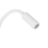 GLOBOSTAR® GOOSE 61693 Μοντέρνο Φωτιστικό Τοίχου - Απλίκα Ξενοδοχείου Reading Light με Φορτιστή USB 3A LED 6W 600lm 36° & 360° AC 220-240V IP20 Θερμό Λευκό 2700K - CREE XPE & Lumileds SMD Chip - Λευκό Ματ - Μ15.5 x Π15 x Υ30.5cm - 3 Χρόνια Εγγύηση