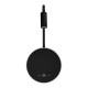 GloboStar® GOOSE 61695 Φωτιστικό Τοίχου - Απλίκα LED 6W 600lm 36° AC 220-240V IP20 - Reading Light & 360° Κρυφός Φωτισμός - Φορτιστής USB 3A - Θερμό Λευκό 2700K Μαύρο - Μ15.5 x Π22.5 x Υ30cm - 5 Xρόνια Εγγύηση