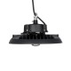 GLOBOSTAR® INDUSTRY 61705 Βιομηχανικό Φωτιστικό Καμπάνα High Bay UFO Τεχνολογίας Smart Group Linkable Control System 2.4Ghz με Αισθητήρα Κίνησης Microwave LED 150W 22500lm SDCM<5 90° AC 85-265V Αδιάβροχο IP65 IK08 Μαύρο Χυτό Αλουμίνιο - Φυσικό Λευκό 50