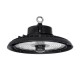 GLOBOSTAR® INDUSTRY 61706 Βιομηχανικό Φωτιστικό Καμπάνα High Bay UFO Τεχνολογίας Smart Group Linkable Control System 2.4Ghz με Αισθητήρα Κίνησης Microwave LED 200W 30000lm SDCM<5 90° AC 85-265V Αδιάβροχο IP65 IK08 Μαύρο Χυτό Αλουμίνιο - Φυσικό Λευκό 50