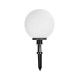 GLOBOSTAR® AGROS 61708 Φωτιστικό Κήπου / Καρφωτό με Ντουί 1 x E27 AC 220-240V Αδιάβροχο IP65 - Λευκό & Μάυρο - Μ30 x Π30 x Υ64cm GLOBOSTAR® AGROS 61708 Φωτιστικό Κήπου / Καρφωτό με Ντουί 1 x E27 AC 220-240V Αδιάβροχο IP65 - Λευκό & Μάυρο - Μ30 x Π30 x Υ64cm