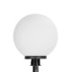 GLOBOSTAR® AGROS 61708 Φωτιστικό Κήπου / Καρφωτό με Ντουί 1 x E27 AC 220-240V Αδιάβροχο IP65 - Λευκό & Μάυρο - Μ30 x Π30 x Υ64cm GLOBOSTAR® AGROS 61708 Φωτιστικό Κήπου / Καρφωτό με Ντουί 1 x E27 AC 220-240V Αδιάβροχο IP65 - Λευκό & Μάυρο - Μ30 x Π30 x Υ64cm