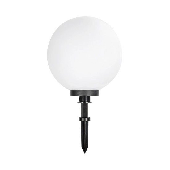 GLOBOSTAR® AGROS 61709 Φωτιστικό Κήπου / Καρφωτό με Ντουί 1 x E27 AC 220-240V Αδιάβροχο IP65 - Λευκό & Μάυρο - Μ40 x Π40 x Υ74cm GLOBOSTAR® AGROS 61709 Φωτιστικό Κήπου / Καρφωτό με Ντουί 1 x E27 AC 220-240V Αδιάβροχο IP65 - Λευκό & Μάυρο - Μ40 x Π40 x Υ74cm
