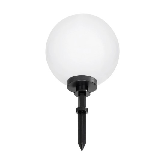 GLOBOSTAR® AGROS 61709 Φωτιστικό Κήπου / Καρφωτό με Ντουί 1 x E27 AC 220-240V Αδιάβροχο IP65 - Λευκό & Μάυρο - Μ40 x Π40 x Υ74cm GLOBOSTAR® AGROS 61709 Φωτιστικό Κήπου / Καρφωτό με Ντουί 1 x E27 AC 220-240V Αδιάβροχο IP65 - Λευκό & Μάυρο - Μ40 x Π40 x Υ74cm
