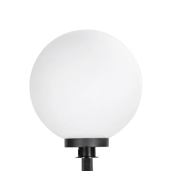 GLOBOSTAR® AGROS 61709 Φωτιστικό Κήπου / Καρφωτό με Ντουί 1 x E27 AC 220-240V Αδιάβροχο IP65 - Λευκό & Μάυρο - Μ40 x Π40 x Υ74cm GLOBOSTAR® AGROS 61709 Φωτιστικό Κήπου / Καρφωτό με Ντουί 1 x E27 AC 220-240V Αδιάβροχο IP65 - Λευκό & Μάυρο - Μ40 x Π40 x Υ74cm