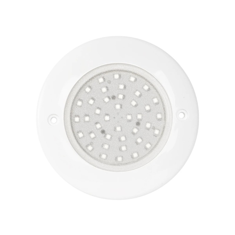 GLOBOSTAR® POOLARTY 61718 Υποβρύχιο Φωτιστικό για Σιντριβάνια/Πισίνες LED 8W 560lm 120° DC 12V Αδιάβροχο IP68 RGB Dimmable - Bridgelux SMD Chip - 1m VDE Rubber Καλώδιο - Μ13 x Π13 x Υ2cm - 3 Χρόνια Εγγύηση