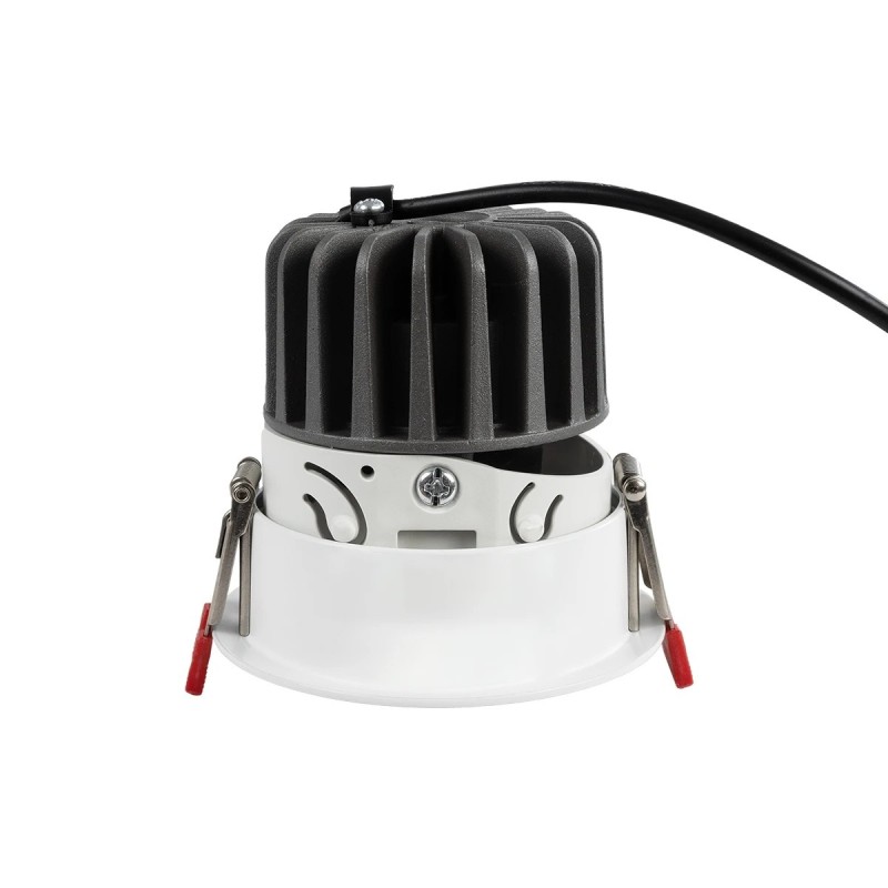 kelvo® ASYMMETRICAL KLV-101-0131 Χωνευτό Downlight Σποτ LED 7W 840lm 15°x30° AC 220-240V IP20 Θερμό Λευκό 2700K - Bridgelux COB Chip & TÜV SÜD Driver - Λευκό Ματ - Μ8.3 x Π8.3 x Υ8.16cm / Q7.3cm - 5 Χρόνια Εγγύηση