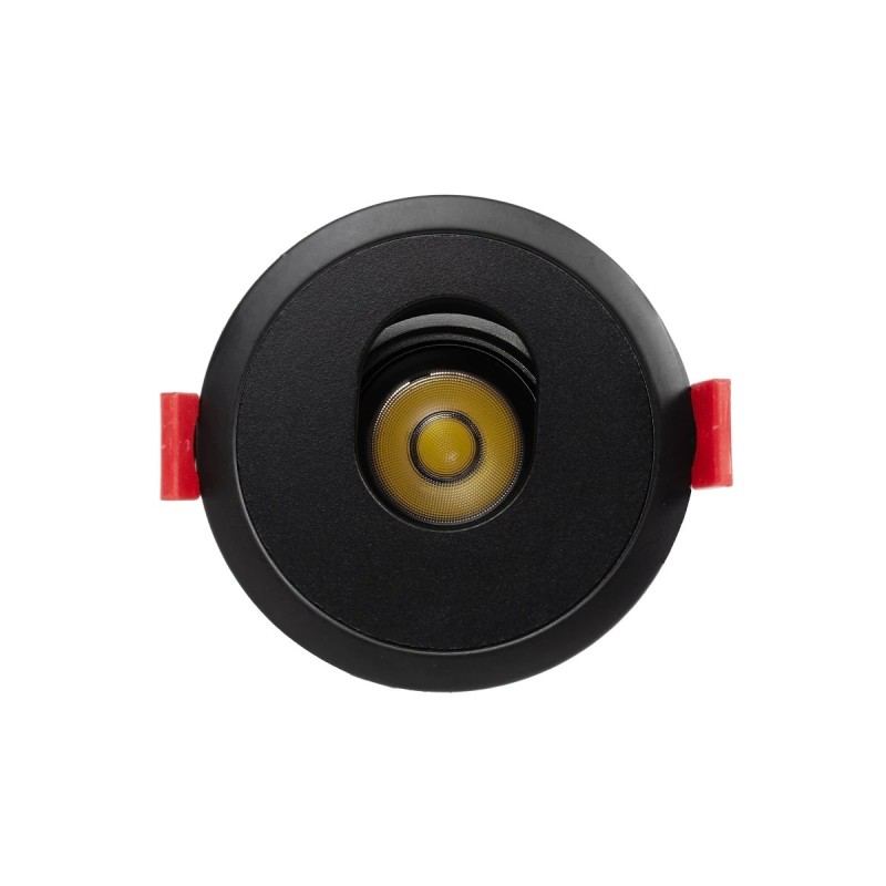 kelvo® ASYMMETRICAL KLV-101-0132 Χωνευτό Downlight Σποτ LED 7W 875lm 15°x30° AC 220-240V IP20 Φυσικό Λευκό 4500K - Bridgelux COB Chip & TÜV SÜD Driver - Μαύρο Ματ - Μ8.3 x Π8.3 x Υ8.16cm / Q7.3cm - 5 Χρόνια Εγγύηση