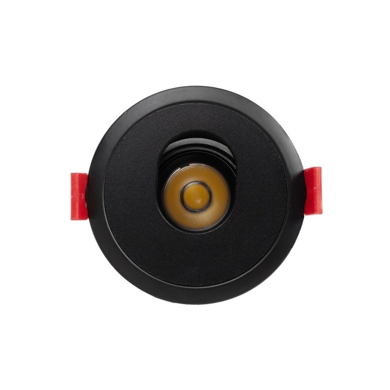 kelvo® ASYMMETRICAL KLV-101-0130 Χωνευτό Downlight Σποτ LED 7W 840lm 15°x30° AC 220-240V IP20 Θερμό Λευκό 2700K - Bridgelux COB Chip & TÜV SÜD Driver - Μαύρο Ματ - Μ8.3 x Π8.3 x Υ8.16cm / Q7.3cm - 5 Χρόνια Εγγύηση