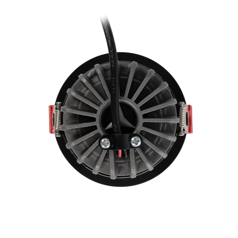 kelvo® ASYMMETRICAL KLV-101-0130 Χωνευτό Downlight Σποτ LED 7W 840lm 15°x30° AC 220-240V IP20 Θερμό Λευκό 2700K - Bridgelux COB Chip & TÜV SÜD Driver - Μαύρο Ματ - Μ8.3 x Π8.3 x Υ8.16cm / Q7.3cm - 5 Χρόνια Εγγύηση