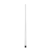 GLOBOSTAR® ALP-LINEAR LUMILINE 61764-3M Επιφανειακό / Κρεμαστό / Επιτοίχιο Προφίλ Αλουμινίου με Λευκό Γαλακτερό Πατητό Κάλυμμα για Ταινίες LED IP20 - Μαύρο Ματ - Μ300 x Π3.5 x Υ7cm