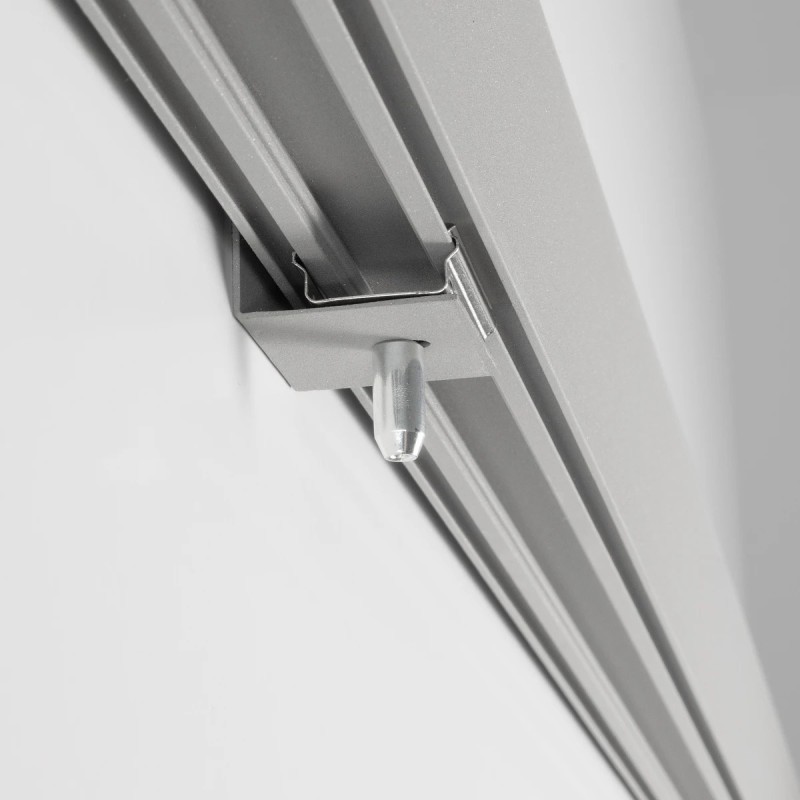 GLOBOSTAR® ALP-LINEAR LUMILINE 61765-3M Επιφανειακό / Κρεμαστό / Επιτοίχιο Προφίλ Αλουμινίου με Λευκό Γαλακτερό Πατητό Κάλυμμα για Ταινίες LED IP20 - Γκρι Ανθρακί Ματ - Μ300 x Π3.5 x Υ7cm