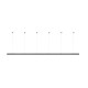 GLOBOSTAR® ALP-LINEAR LUMILINE 61765-3M Επιφανειακό / Κρεμαστό / Επιτοίχιο Προφίλ Αλουμινίου με Λευκό Γαλακτερό Πατητό Κάλυμμα για Ταινίες LED IP20 - Γκρι Ανθρακί Ματ - Μ300 x Π3.5 x Υ7cm