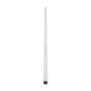 GLOBOSTAR® ALP-LINEAR BRIGHTRAIL 61775-3M Επιφανειακό / Κρεμαστό / Επιτοίχιο Προφίλ Αλουμινίου με Λευκό Γαλακτερό Πατητό Κάλυμμα για Ταινίες LED IP20 - Μαύρο Ματ - Μ300 x Π5 x Υ7.5cm