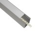 GLOBOSTAR® ALP-LINEAR BRIGHTRAIL 61776-3M Επιφανειακό / Κρεμαστό / Επιτοίχιο Προφίλ Αλουμινίου με Λευκό Γαλακτερό Πατητό Κάλυμμα για Ταινίες LED IP20 - Γκρι Ανθρακί Ματ - Μ300 x Π5 x Υ7.5cm