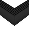 GLOBOSTAR® ALP-CORNER-SIDE90 BRIGHTRAIL 61778 Επιφανειακό / Κρεμαστό Προφίλ Αλουμινίου Γωνία με Λευκό Γαλακτερό Πατητό Κάλυμμα για Ταινίες LED IP20 - Μαύρο Ματ - Μ30 x Π5 x Υ7.5cm