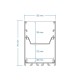 GLOBOSTAR® ALP-CORNER-IN90 BRIGHTRAIL 61782 Επιφανειακό / Κρεμαστό Προφίλ Αλουμινίου Γωνία με Λευκό Γαλακτερό Πατητό Κάλυμμα για Ταινίες LED IP20 - Γκρι Ανθρακί Ματ - Μ30 x Π5 x Υ7.5cm