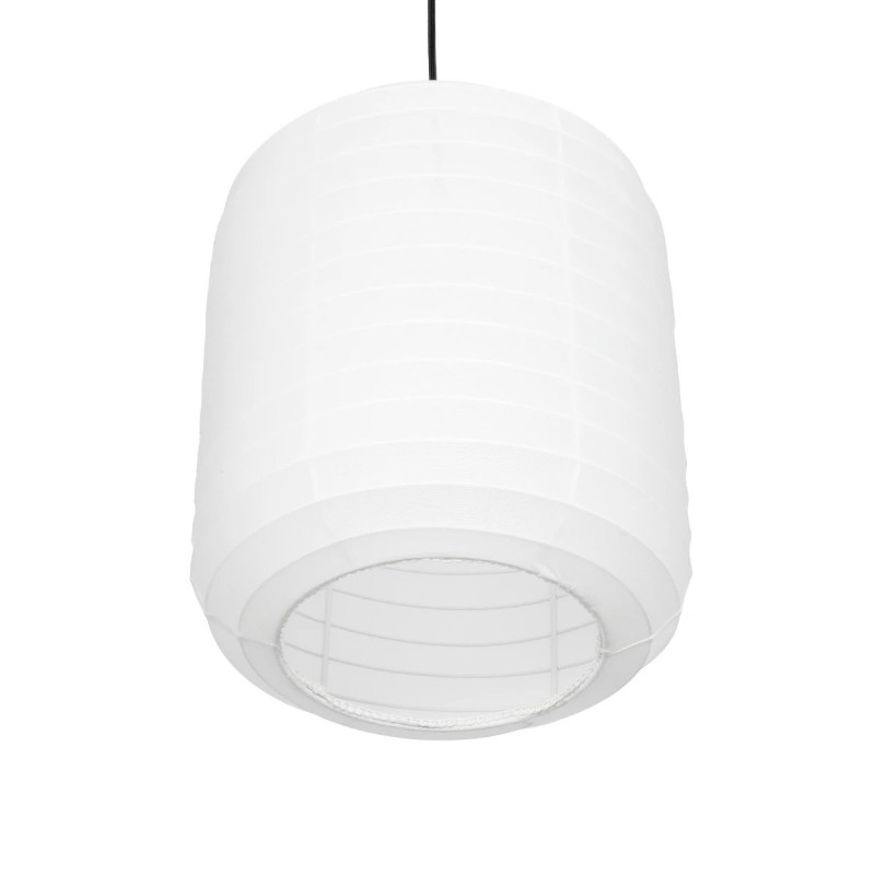 GLOBOSTAR® ROMINA 62000 Μοντέρνο Κρεμαστό Φωτιστικό Οροφής με Ντουί 1 x E27 AC 220-240V IP20 - Λευκό - Μ30 x Π30 x Υ37cm