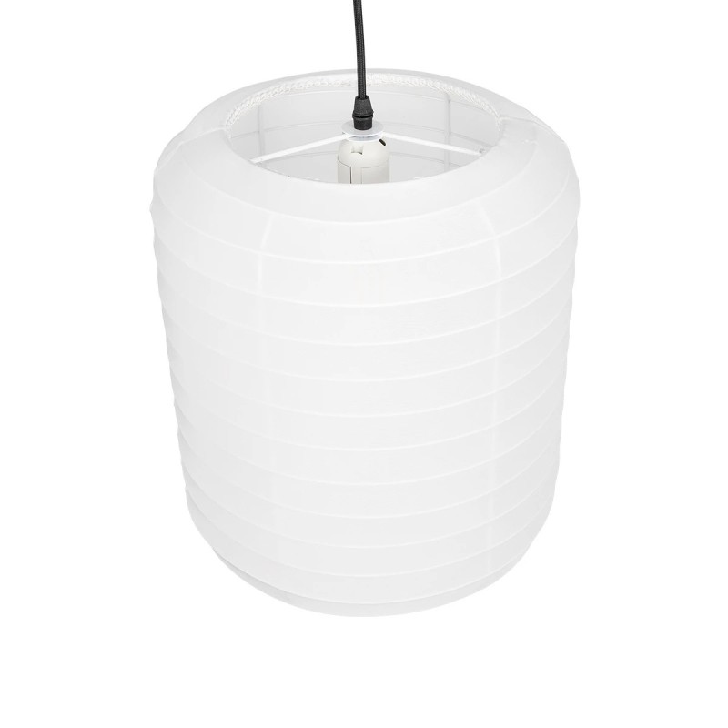 GLOBOSTAR® ROMINA 62000 Μοντέρνο Κρεμαστό Φωτιστικό Οροφής με Ντουί 1 x E27 AC 220-240V IP20 - Λευκό - Μ30 x Π30 x Υ37cm