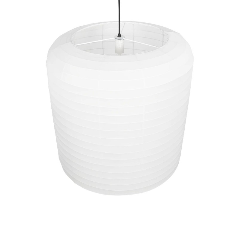 GLOBOSTAR® ROMINA 62001 Μοντέρνο Κρεμαστό Φωτιστικό Οροφής με Ντουί 1 x E27 AC 220-240V IP20 - Λευκό - Μ60 x Π60 x Υ65cm