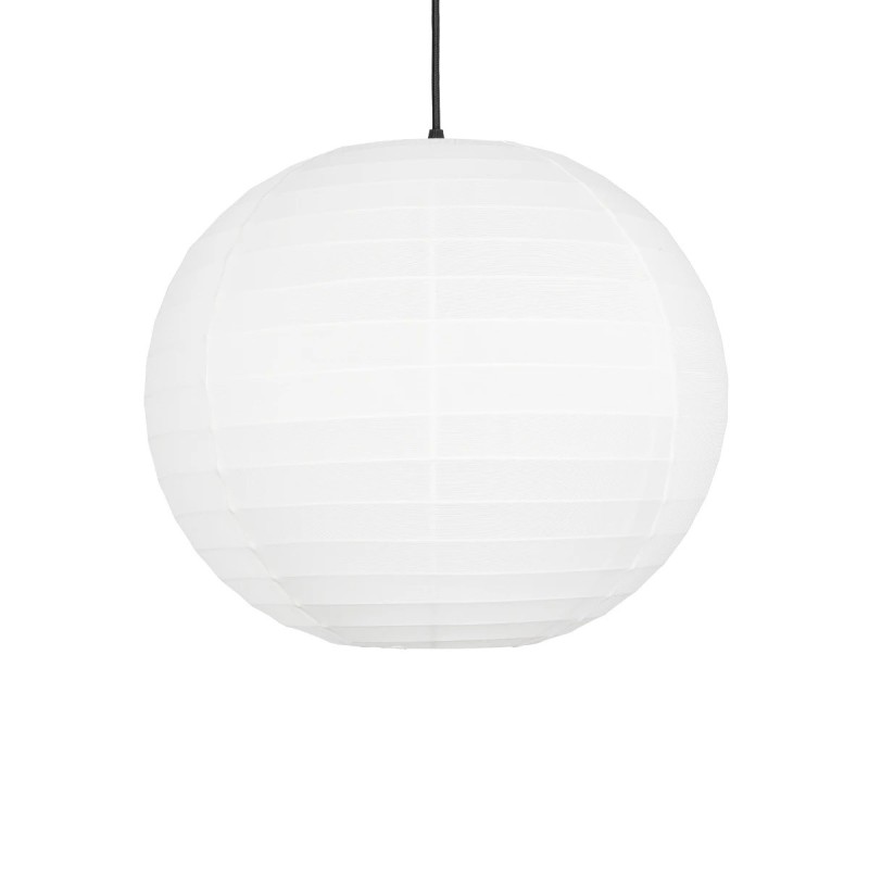 GLOBOSTAR® ROMINA 62004 Μοντέρνο Κρεμαστό Φωτιστικό Οροφής με Ντουί 1 x E27 AC 220-240V IP20 - Λευκό - Μ40 x Π40 x Υ37cm