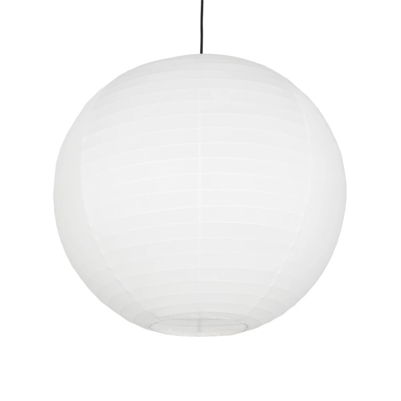 GLOBOSTAR® ROMINA 62005 Μοντέρνο Κρεμαστό Φωτιστικό Οροφής με Ντουί 1 x E27 AC 220-240V IP20 - Λευκό - Μ60 x Π60 x Υ55cm