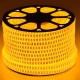 GloboStar® 70513 Wide Ταινία Διπλής Σειράς Epistar LED SMD 2835 1m 24W/m 180LED/m 3144lm/m 120° DC 230V Αδιάβροχη IP68 Ultra Θερμό Λευκό 2200K Dimmable