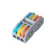 GloboStar® FAST-CONNECT 69912 Τριπλή Κλέμα Ταχείας Σύνδεσης & Διακλάδωσης Καλωδίων - 3 x Είσοδοι & 3 x Έξοδοι με Συμβατή Διατομή Καλωδίων 0.08mm² έως 2.5mm² - 250V/4KV 32A Max - Μ4 x Π4 x Υ1.5cm - Γκρι με Πορτοκαλί, Κίτρινο & Μπλε - Πακέτο 5 Τ GloboStar® FAST-CONNECT 69912 Τριπλή Κλέμα Ταχείας Σύνδεσης & Διακλάδωσης Καλωδίων - 3 x Είσοδοι & 3 x Έξοδοι με Συμβατή Διατομή Καλωδίων 0.08mm² έως 2.5mm² - 250V/4KV 32A Max - Μ4 x Π4 x Υ1.5cm - Γκρι με Πορτοκαλί, Κίτρινο & Μπλε - Πακέτο 5 Τ