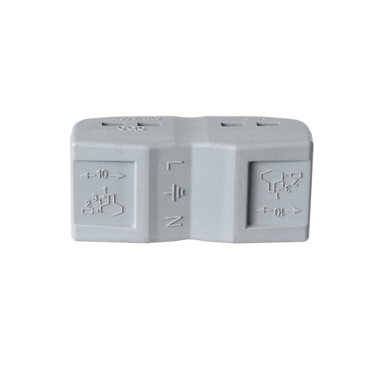 GloboStar® FAST-CONNECT 69912 Τριπλή Κλέμα Ταχείας Σύνδεσης & Διακλάδωσης Καλωδίων - 3 x Είσοδοι & 3 x Έξοδοι με Συμβατή Διατομή Καλωδίων 0.08mm² έως 2.5mm² - 250V/4KV 32A Max - Μ4 x Π4 x Υ1.5cm - Γκρι με Πορτοκαλί, Κίτρινο & Μπλε - Πακέτο 5 Τ GloboStar® FAST-CONNECT 69912 Τριπλή Κλέμα Ταχείας Σύνδεσης & Διακλάδωσης Καλωδίων - 3 x Είσοδοι & 3 x Έξοδοι με Συμβατή Διατομή Καλωδίων 0.08mm² έως 2.5mm² - 250V/4KV 32A Max - Μ4 x Π4 x Υ1.5cm - Γκρι με Πορτοκαλί, Κίτρινο & Μπλε - Πακέτο 5 Τ