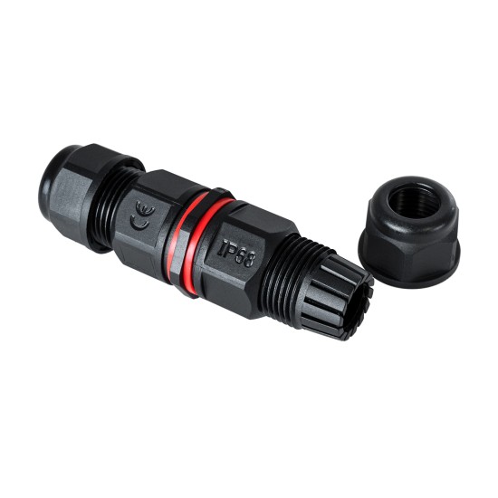 GloboStar® FAST-CONNECT 69920 Διπλός Ι Αδιάβροχος IP68 Σύνδεσμος Ταχείας Σύνδεσης & Διακλάδωσης Καλωδίων - 1 x Είσοδος & 1 x Έξοδος - Εσωτερική Τριπλή Κλέμα με Συμβατή Διατομή Καλωδίων 3 x 0.5mm² έως 3 x 1.5mm² - 450V 16A Max - Φ2.5 x Υ9cm - Μαύρο GloboStar® FAST-CONNECT 69920 Διπλός Ι Αδιάβροχος IP68 Σύνδεσμος Ταχείας Σύνδεσης & Διακλάδωσης Καλωδίων - 1 x Είσοδος & 1 x Έξοδος - Εσωτερική Τριπλή Κλέμα με Συμβατή Διατομή Καλωδίων 3 x 0.5mm² έως 3 x 1.5mm² - 450V 16A Max - Φ2.5 x Υ9cm - Μαύρο