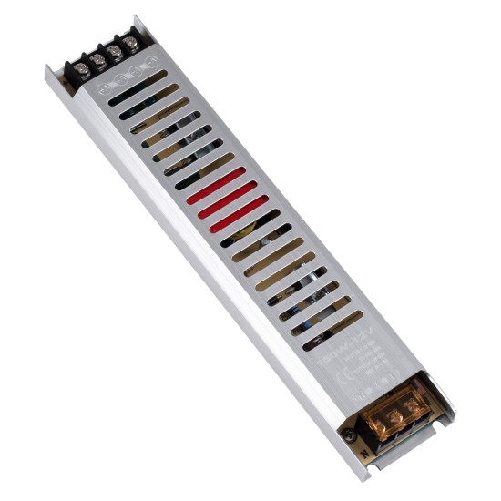 GloboStar® 73027 Μεταλλικό Τροφοδοτικό PELV Ultra Slim για Προϊόντα LED 150W 12.5A - AC 220-240V σε DC 12V - IP20 L25.2 x W5.4 x H2.1cm - 3 Χρόνια Εγγύηση GloboStar® 73027 Μεταλλικό Τροφοδοτικό PELV Ultra Slim για Προϊόντα LED 150W 12.5A - AC 220-240V σε DC 12V - IP20 L25.2 x W5.4 x H2.1cm - 3 Χρόνια Εγγύηση
