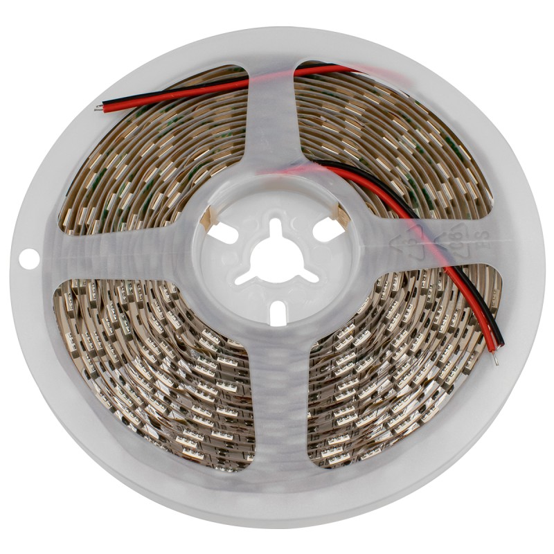 GloboStar® 70028 Ταινία LED SMD 5050 5m 14.4W/m 60LED/m 1454 lm/m 120° DC 12V IP20 UV Ultraviolet - 5 Χρόνια Εγγύηση