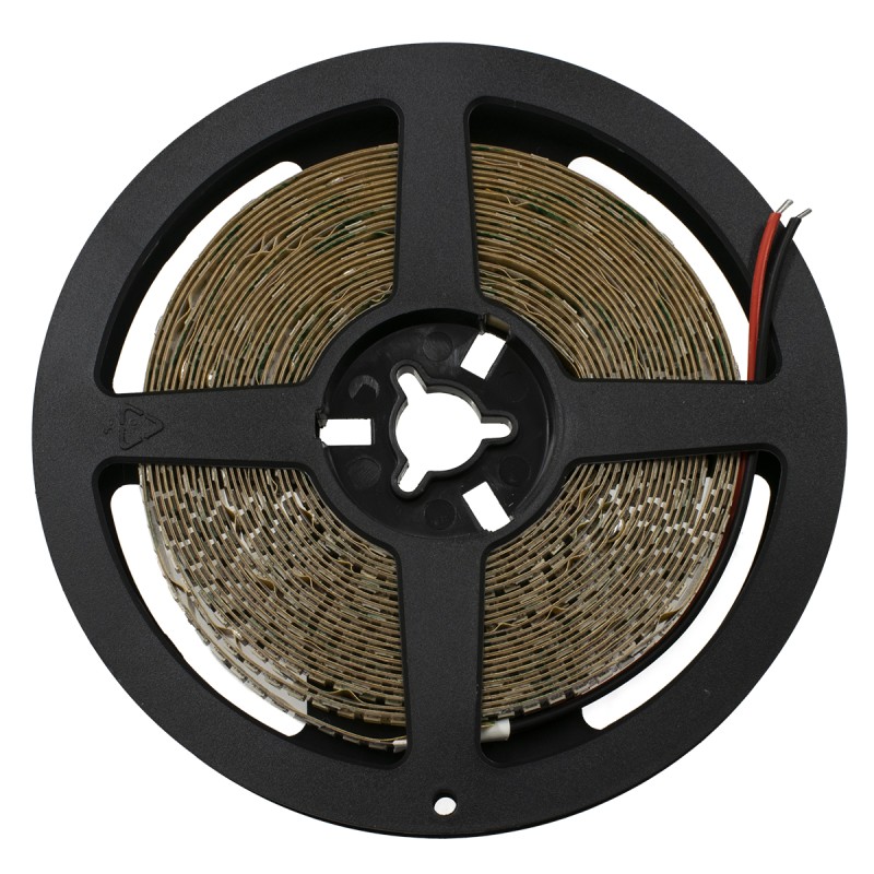 GLOBOSTAR® LUXA 70244 Ταινία LED 16W/m 1280lm/m 120° DC 24V IP20 240 x SMD2835 Chip/m Κόκκινο Dimmable - Μ500 x Π0.8 x Υ0.2cm - Ρολό 5 Μέτρων - 5 Χρόνια Εγγύηση