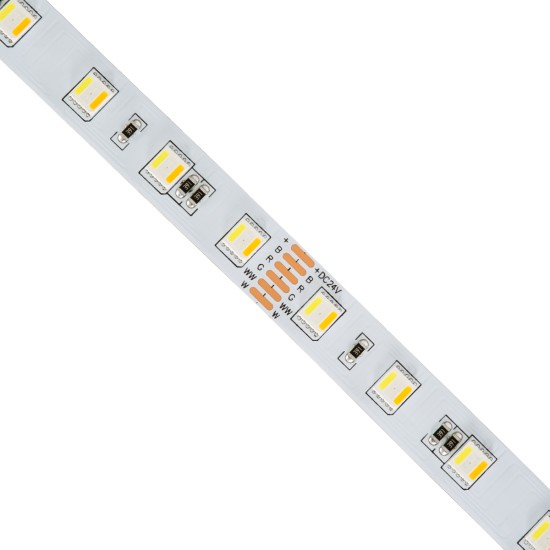 GloboStar® 70263 Ταινία LED SMD 5050 RGBW + WW 5in1 5m 24W/m 60LED/m 120° DC 24V IP20 2400lm/m Πολύχρωμη RGB - Ψυχρό Λευκό 6000K - Φυσικό Λευκό 4500K - Θερμό Λευκό 2700K - 5 Χρόνια Εγγύηση GloboStar® 70263 Ταινία LED SMD 5050 RGBW + WW 5in1 5m 24W/m 60LED/m 120° DC 24V IP20 2400lm/m Πολύχρωμη RGB - Ψυχρό Λευκό 6000K - Φυσικό Λευκό 4500K - Θερμό Λευκό 2700K - 5 Χρόνια Εγγύηση