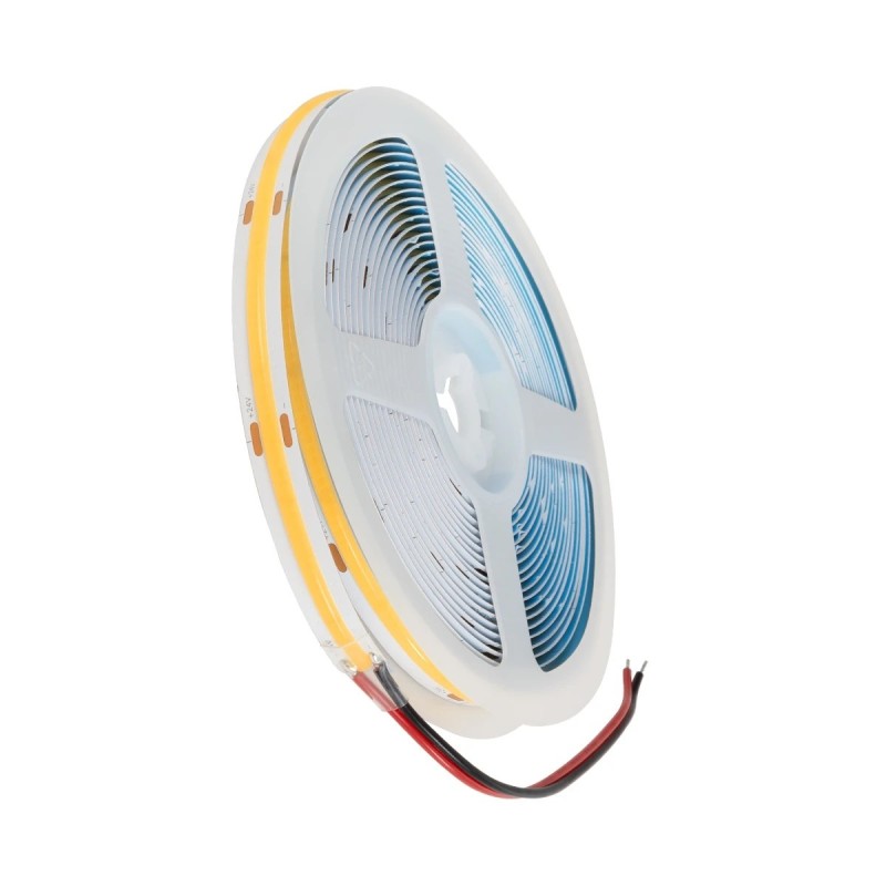 GLOBOSTAR® BEE 70351 Ταινία LED 10W/m 1000lm/m 120° DC 24V IP20 528 x COB Chip/m Φυσικό Λευκό 4500K Dimmable - Μ500 x Π1 x Υ0.2cm - Ρολό 5 Μέτρων - 5 Χρόνια Εγγύηση