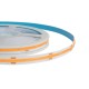 GLOBOSTAR® BEE 70353 Ταινία LED 10W/m 800lm/m 120° DC 24V IP20 528 x COB Chip/m Ultra Θερμό Λευκό 2200K Dimmable - Μ500 x Π1 x Υ0.2cm - Ρολό 5 Μέτρων - 5 Χρόνια Εγγύηση