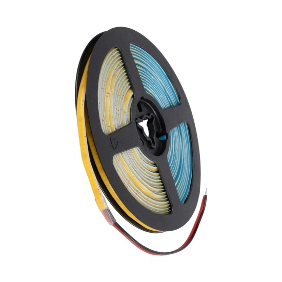 GLOBOSTAR® BEE 70356 Ταινία LED 9W/m 900lm/m 120° DC 24V IP20 384 x COB Chip/m Φυσικό Λευκό 4500K Dimmable - Μ500 x Π0.5 x Υ0.2cm - Ρολό 5 Μέτρων - 5 Χρόνια Εγγύηση