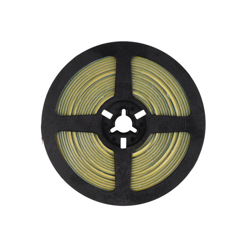 GLOBOSTAR® BEE 70356 Ταινία LED 9W/m 900lm/m 120° DC 24V IP20 384 x COB Chip/m Φυσικό Λευκό 4500K Dimmable - Μ500 x Π0.5 x Υ0.2cm - Ρολό 5 Μέτρων - 5 Χρόνια Εγγύηση