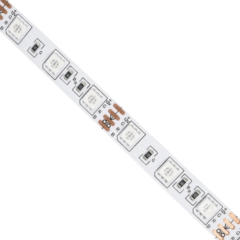 GloboStar® 70411 Σετ Ταινία LED 5m 36W/5m 150LED 5050 SMD 600lm/m 120° IP20 με Ενσωματωμένα Προγράμματα Λειτουργίας - Ασύρματο Χειριστήριο και Τροφοδοτικό RGB