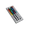 GloboStar® 70411 Σετ Ταινία LED 5m 36W/5m 150LED 5050 SMD 600lm/m 120° IP20 με Ενσωματωμένα Προγράμματα Λειτουργίας - Ασύρματο Χειριστήριο και Τροφοδοτικό RGB