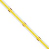 GloboStar® 70415 Σετ Ταινία COB LED 5m 48W/5m 308LED/m 768lm/m 120° DC 12V IP20 με Τροφοδοτικό Θερμό Λευκό 2700K